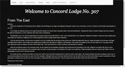 Desktop Screenshot of concordlodge.org