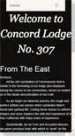 Mobile Screenshot of concordlodge.org